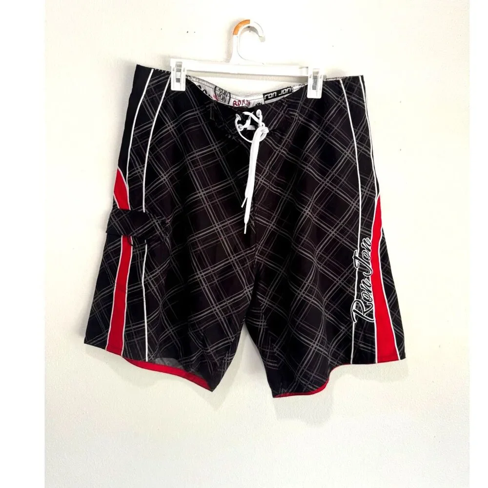 Ron Jon surf must famous shop swimming board shorts beach summer sports men 40
